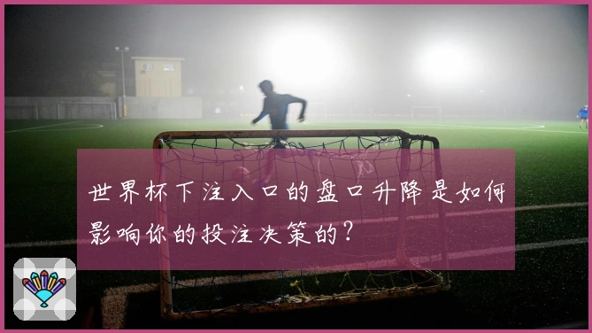 世界杯下注入口的盘口升降是如何影响你的投注决策的？